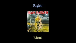 Iron Maiden - Running Free - 03 - Lyrics / Subtitulos en español (Nwobhm) Traducida