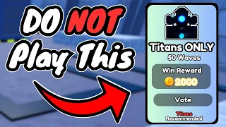 I tried TITANS ONLY Mode... (Toilet Tower Defense)