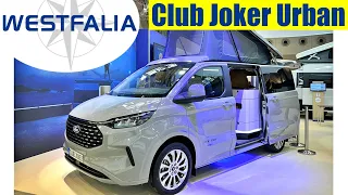 Westfalia Club Joker Urban : un nouveau van compact et ultra-modulable sur Ford Transit Custom