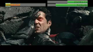 Superman vs Faora-Ul and Nam-Ek...with healthbars