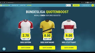 sportwetten.de Quotenboost!