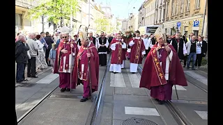 Procesja z Wawelu na Skałkę - Kraków / Catholic Procession - 12.05.2024