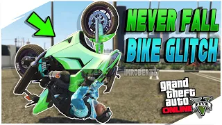 GTA 5 Online Never Fall Bike Glitch How To Never Fall Off Any Motorcycle Glitch GTA 5 Glitches