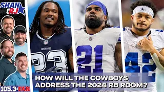 Cowboys RB Room: How Concerned Should We Be? | Shan & RJ