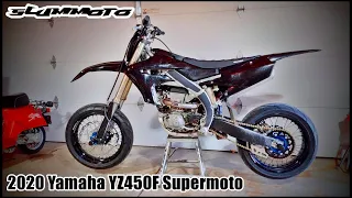 2020 Yamaha YZ450F Supermoto First Impressions + Wheelies