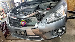 2013-2015 Nissan Altima front end collision repair