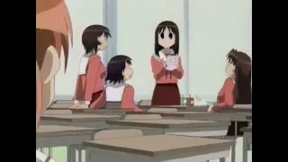 Azumanga daioh but everyone is on 0.1x speed except for Chiyo