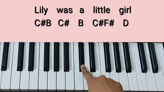 Lily Tutorial(Chords+Melody) | Alan walker | Keyboard