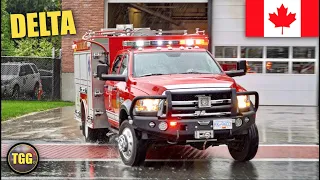 [Delta] Fire Rescue Squad 3 & Engine 3 With Lights And Siren!