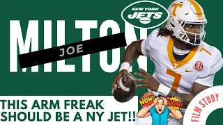 Think Like NY Jets GM: ARM FREAK QB Joe Milton a PERFECT MOVE!