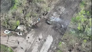 Полювання спецназу ЗСУ за російським танком Т 80 у Харківській області
