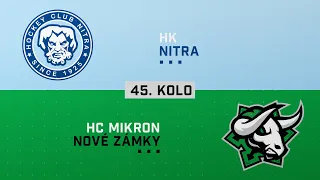 45..kolo HK Nitra - HC Nové Zámky HIGHLIGHTS