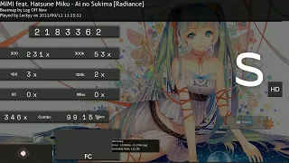 【osu!JP】Ai no Sukima / 哀の隙間  [Radiance] +HD | 99.15% FC - 4k 240fps