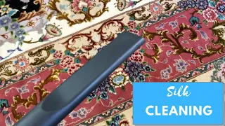 How To Clean A Silk Rug - Prep Work, Inspection & Vacuuming