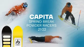 Обзор доски Capita Spring Break Powder Racers 21/22.