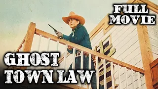 GHOST TOWN LAW | Full Length Western Movie | Buck Jones | English | HD | 720p