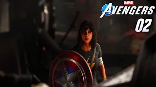 Marvel's Avengers 2020 - Walkthrough Part 02 - Full Game - No Commentary - PS4 Pro 1080p 60FPS