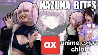 Nazuna Nanakusa Bites anime expo chibi 2022 ft. Lucky Lai