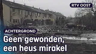 Terugblik op bizarre crash: F-16 stort neer in Hengelose woonwijk | RTV Oost