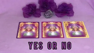 YES OR NO MESSAGES (silent reading) | Pick a card #tarot