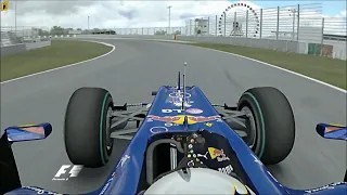 F1 2010 Japan - Sebastian Vettel Pole Lap OnBoard - #assettocorsa