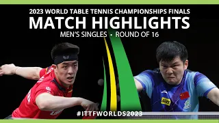 Fan Zhendong vs Dang Qiu | MS R16 | 2023 ITTF World Table Tennis Championships Finals