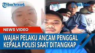 Akhirnya Pelaku Ancam Penggal Kepala Polisi Ditangkap, Mengaku Salah dan Minta Maaf