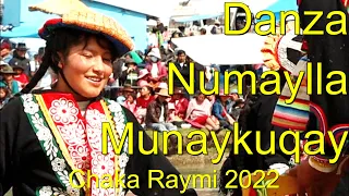 Danza Nunaylla Munaykuway - Centro Cultural Romance K'ana - Festival Chaka Raymi 2022.