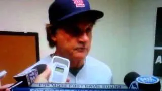 Tony Larussa is an idiot! (pt 1)