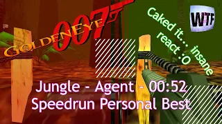 [00:52] Goldeneye 007: Jungle - Agent [LIVE Speedrun - N64 - PAL]