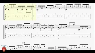 J. S. Bach - Allegro Assai - BWV 1005 - Guitar Tab