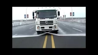 Best and Amazing Road Sweeper cum washer Machine [TRUCK]