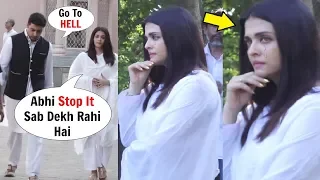 Aishwarya Rai CRYING As Abhishek Bachchan Left Without Her After FIGHT  - Watch Video