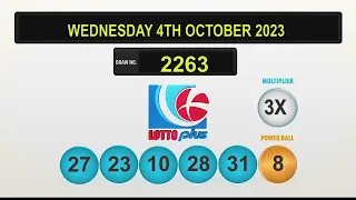 NLCB Lotto Plus Draws Wednesday October 4th 2023