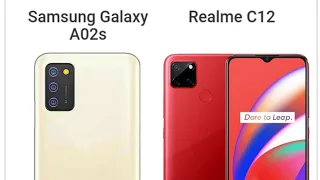 Samsung galaxy A02s vs Realme C12 | which one is better and why | camera price and specs