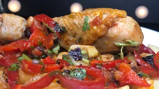 Chakhokhbili in Georgian |chicken recipes | tasty food | cook tasty and easy