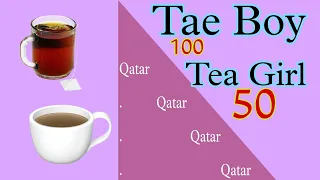 Tea Boy//Tea Girl//Qatar//2023