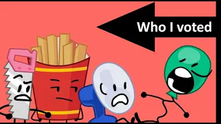 BFB but who I voted get's eliminated