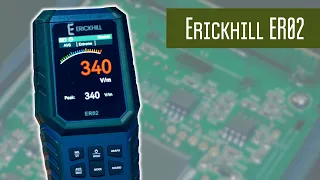 Erickhill ER-02 EMF Detector. Измеритель электромагнитного, электрического и магнитного поля.