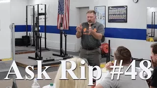 Hard strength programs and mass appeal | Ask Rip #48