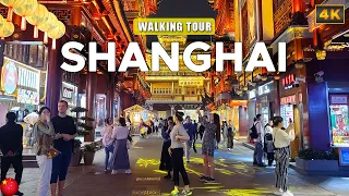 Shanghai CHINA - Best Night Walking Tour, Yu Garden, The Bund [Travel Vlog]