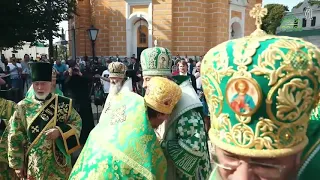 В праздник Пятидесятницы Митрополит Киевский и всея Украины Онуфрий возглавил литургию