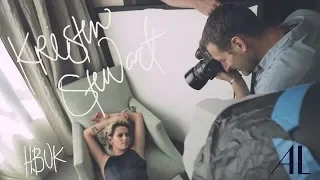 Kristen Stewart for Harpers Bazaar UK Behind the Scenes