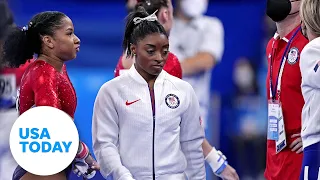 Simone Biles out of team final, US surfing gold, more to watch Wednesday | USA TODAY