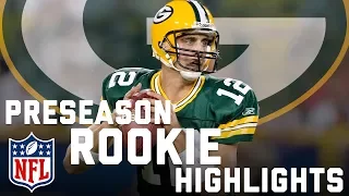Aaron Rodgers' Rookie 2005 Preseason Highlights & Struggles | NFL