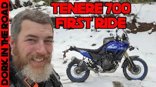 A Snowy First Ride on the Yamaha Tenere 700: First Impressions On and Off Road