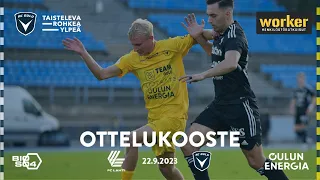 Worker ottelukooste FC Lahti - AC Oulu 22.9.2023 (Veikkausliiga)