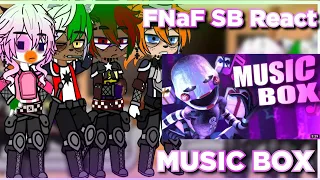 FNaF SB React "Music Box" DHuesta Cover (Remix)