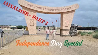 India Pakistan Border Jaisalmer | Longewala War Memorial | Tanot Mata Mandir | Republic Day | 4K