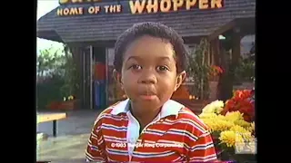 Rare Commercial Vault: Emmanuel Lewis Burger King (1983 HD)